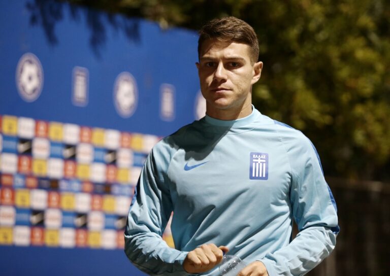 Η «πρώτη» του Λεονάρντο Κούτρη με την Εθνική ομάδα (pics)