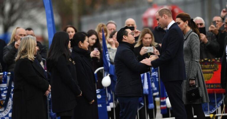Λέστερ: Φόρος τιμής από το πριγκηπικό ζεύγος