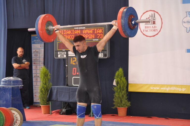 Αλλεπάλληλα ρεκόρ ο Μισακιάν στο πανελλήνιο άρσης βαρών