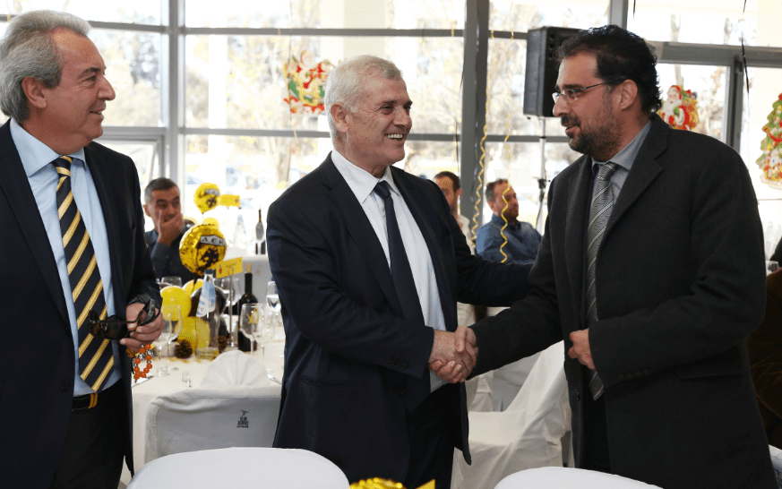 Επιθεώρηση Μελισσανίδη- Αλεξίου στο κτίριο της Ερασιτεχνικής