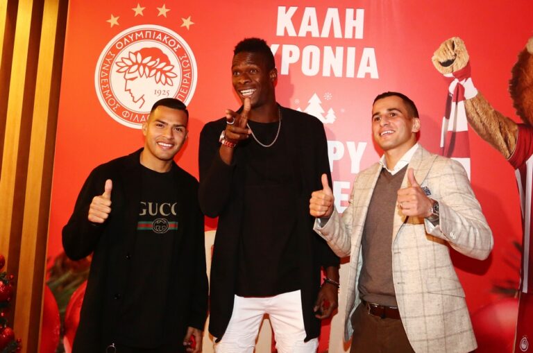 Ολυμπιακός: Η χριστουγεννιάτικη γιορτή (vid)