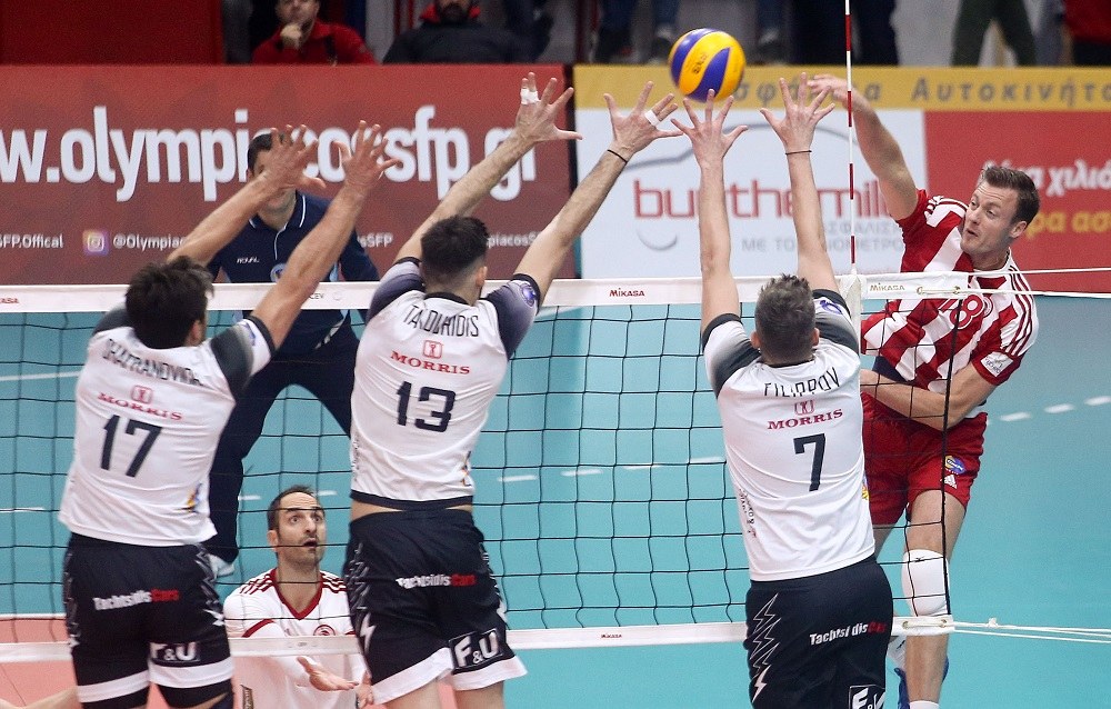 Λιγκ Καπ Βόλεϊ : Ο Ολυμπιακός «καθάρισε» τον ΠΑΟΚ
