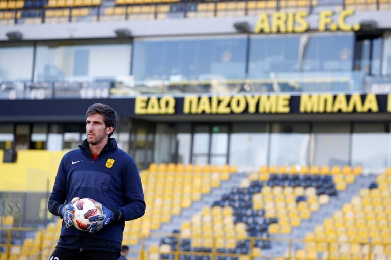 Άρης: H προπόνηση στο «Κλεάνθης Βικελίδης»