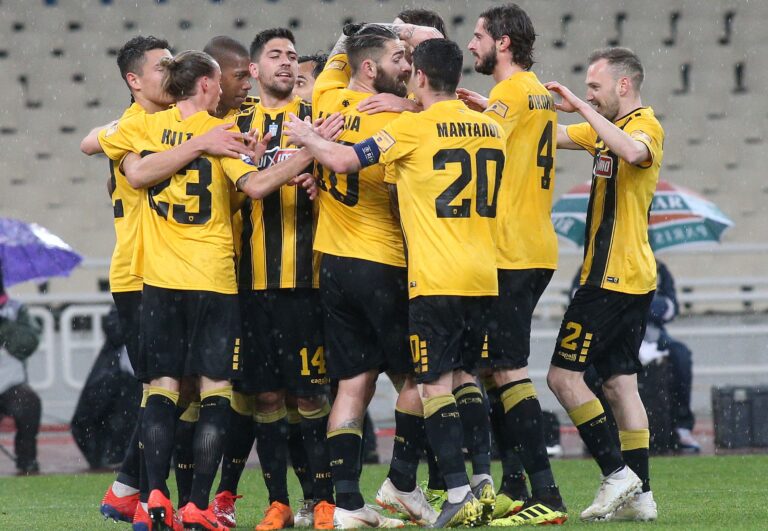 ΑΕΚ- Αστέρας Τρίπολης 3-0: «Φωτιά» στη βροχή η Ένωση