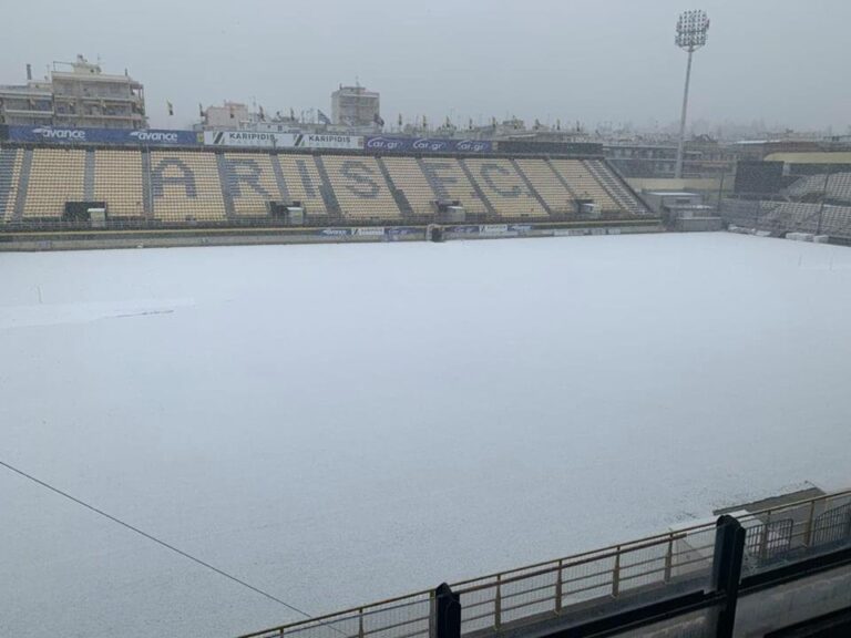 Προπόνηση στο… χιόνι για τον Άρη! (vids)