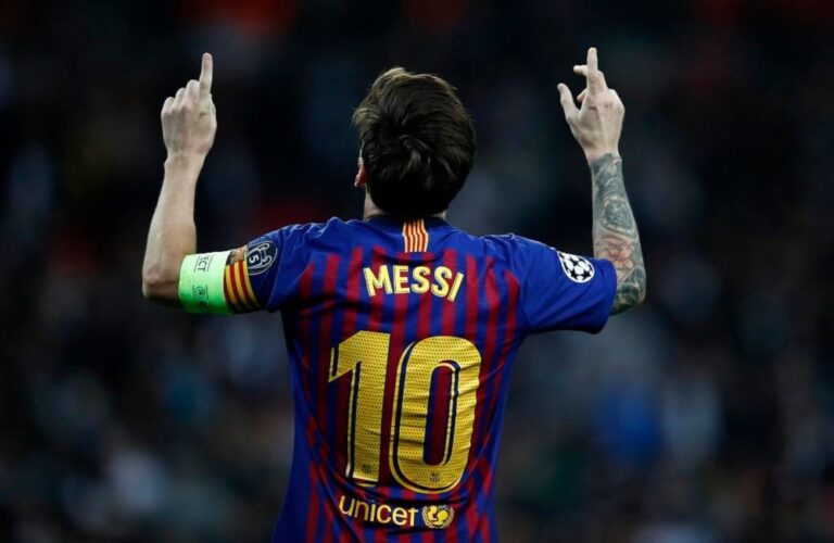 «Τρελό» γκολ του Μέσι στην προπόνηση της Μπαρτσελόνα (vid)