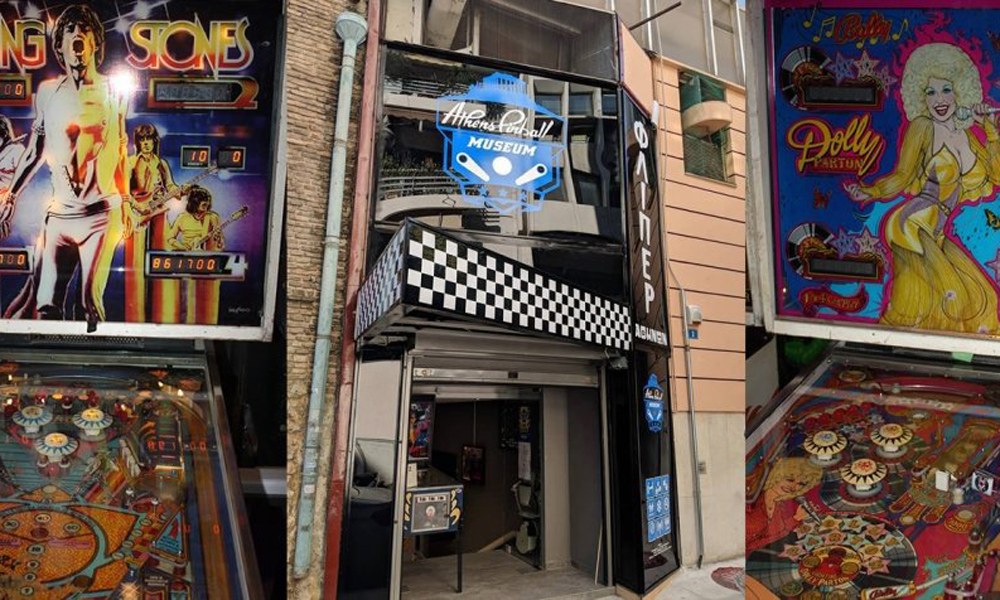 Athens Pinball Museum: Αίθουσα – χρονομηχανή γεμάτη φλίπερ σε 80ς ατμόσφαιρα