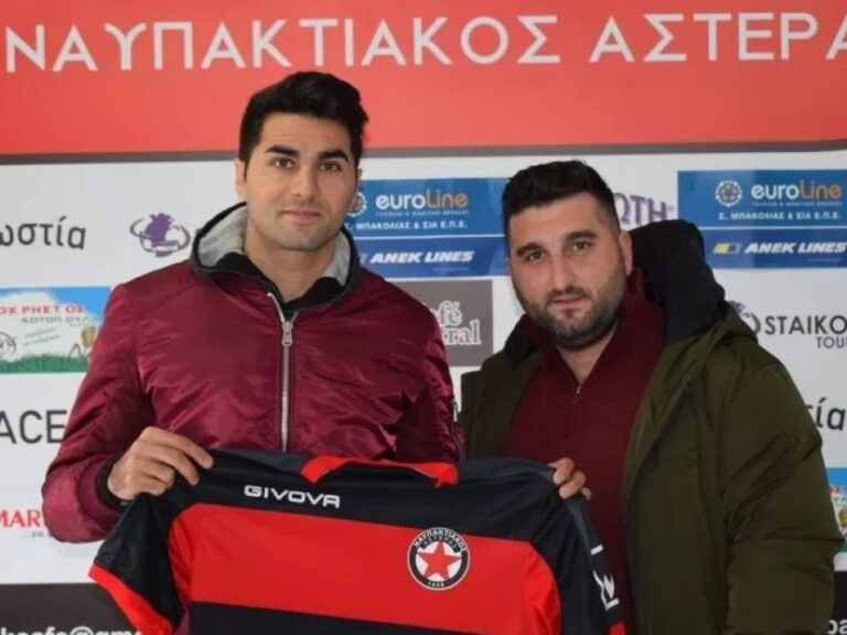 Στον Ναυπακτιακό Αστέρα ο Στεργίδης