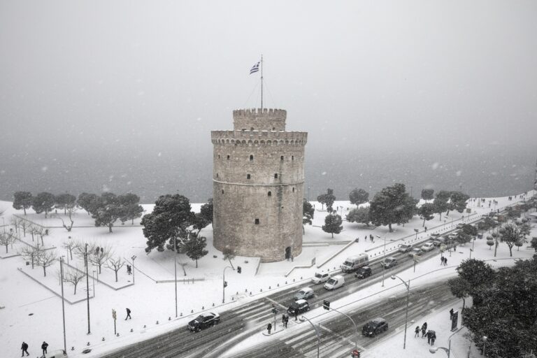 Κλειστό επαρχιακό οδικό δίκτυο στη Θεσσαλονίκη λόγω παγετού