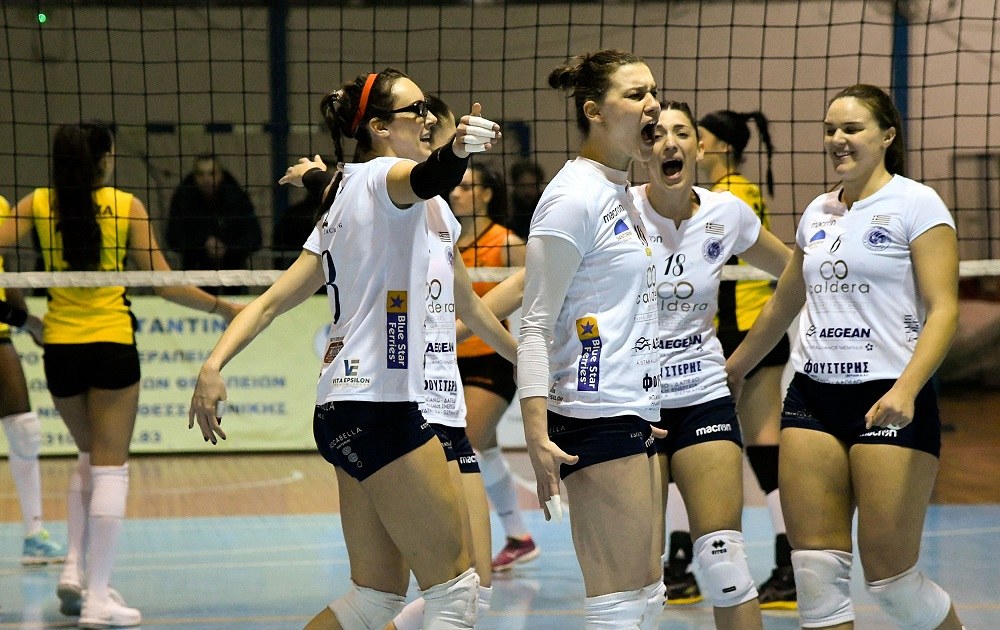 Α1 βόλεϊ γυναικών: Ο ΑΟ Θήρας «καθάρισε» τον Άρη