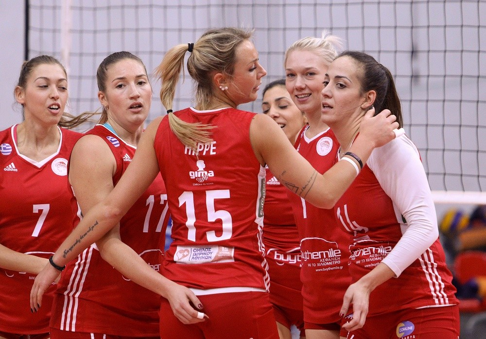 Βόλεϊ Α1 Γυναικών: Πρωταθλητής χειμώνας ο Ολυμπιακός