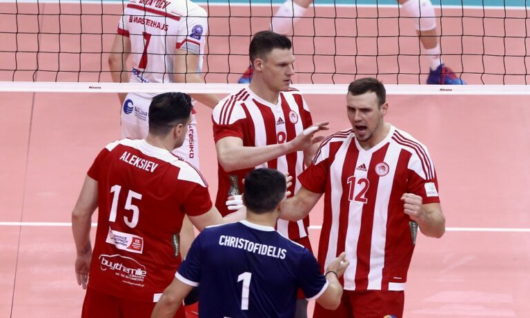 Κύπελλο Βόλεϊ: Mε άνεση στο Final 4 o Ολυμπιακός