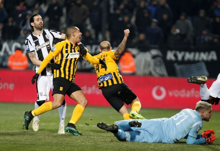 Super League: Η βαθμολογία μετά την ισοπαλία στο ΠΑΟΚ-Άρης