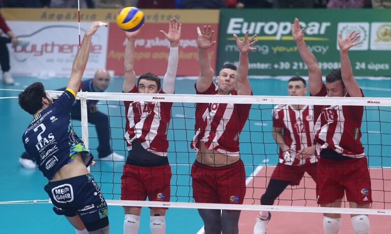 Ολυμπιακός – Τρεντίνο 0-3: Το όνειρο τελικού ξεθωριάζει