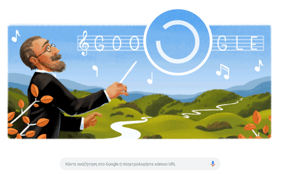 Google doodle: Μπέντριχ Σμέτανα – Bedrich Smetana o συνθέτης του Ρομαντισμού (vid)