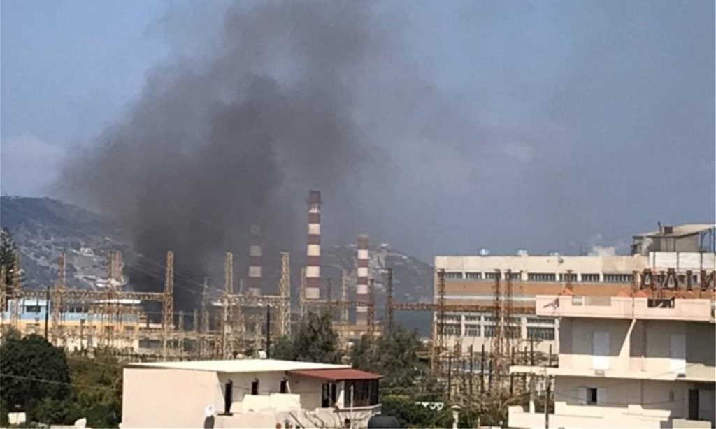 Κρήτη: Έκρηξη σε υποσταθμό της ΔΕΗ στο Ηράκλειο
