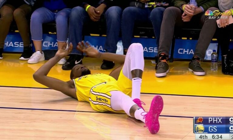 Γουόριορς: Τραυματισμός για τον Κέβιν Ντουράντ (vid)