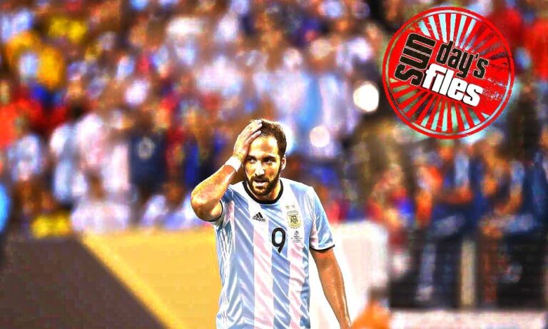 Γκονσάλο Ιγουαΐν: Κλαίγοντας με την Αργεντινή