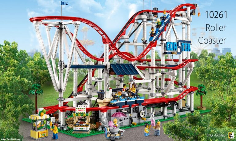 Ένα roller coaster φτιαγμένο από Lego (vid)