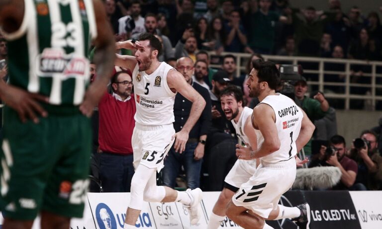 Παναθηναϊκός-Ρεάλ: Το ΑΠΙΣΤΕΥΤΟ buzzer-beater του Ρούντι