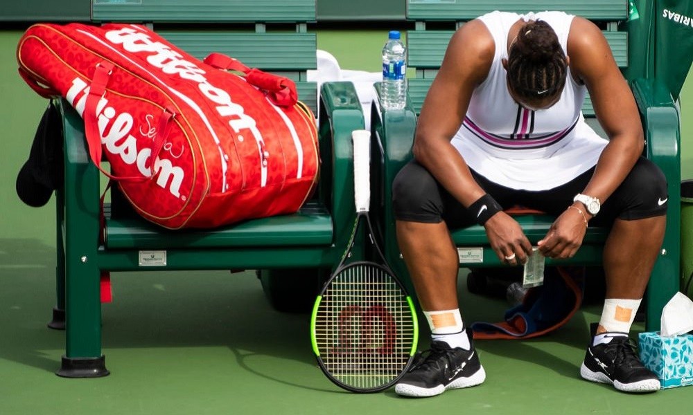 Σερένα Γουίλιαμς: Εγκατέλειψε με ζαλάδες