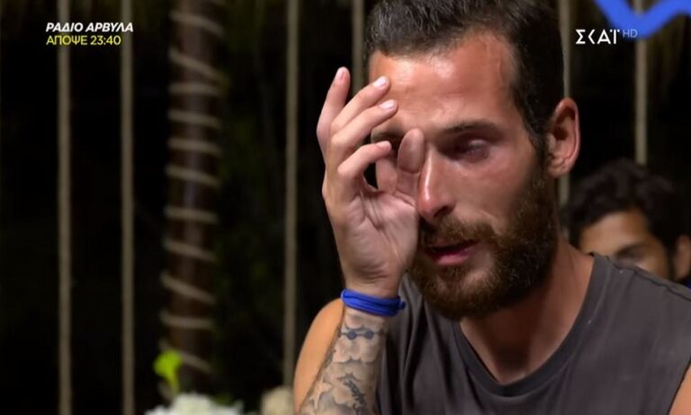 Survivor: Η άσεμνη χειρονομία του Τόνι και τα κλάματα (vid)