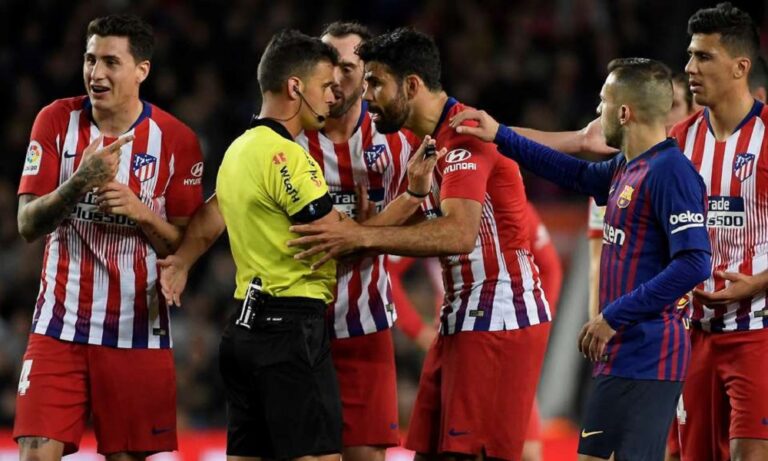 Ατλέτικο Μαδρίτης: Τιμωρία 8 αγωνιστικών στον Ντιέγκο Κόστα