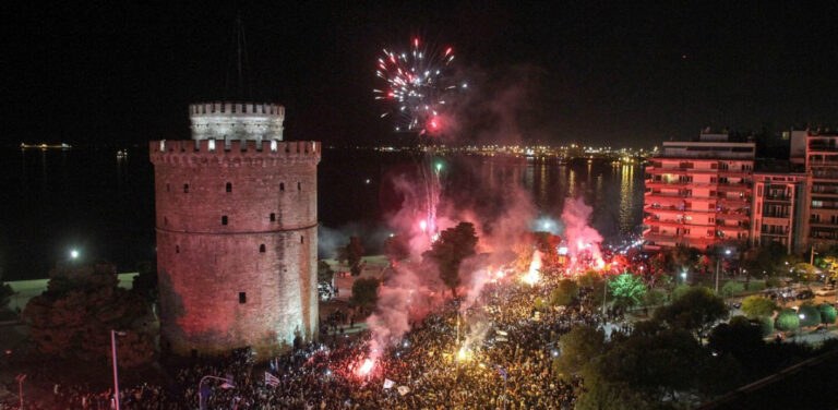 ΠΑΟΚ: Γιγαντοοθόνη στον Λευκό Πύργο