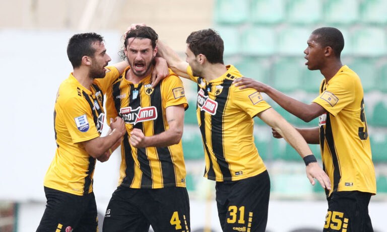 Ξάνθη-ΑΕΚ 1-3: Πήρε φόρα και το γύρισε σε 2 λεπτά!