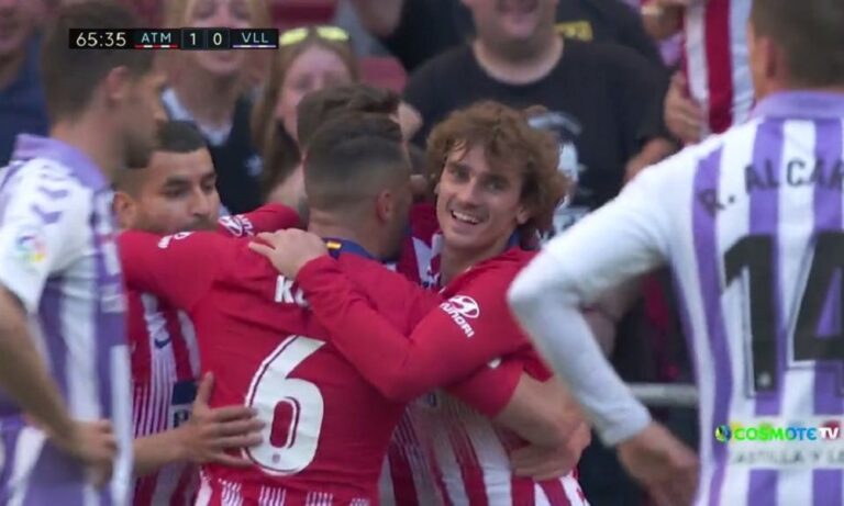 Ατλέτικο Μαδρίτης-Βαγιαδολίδ 1-0: Αναβολή τίτλου λίγων ωρών (vid)