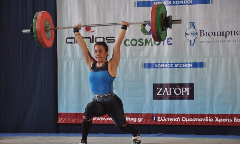 Άρση βαρών: Δύο πανελλήνια ρεκόρ η Καρδαρά