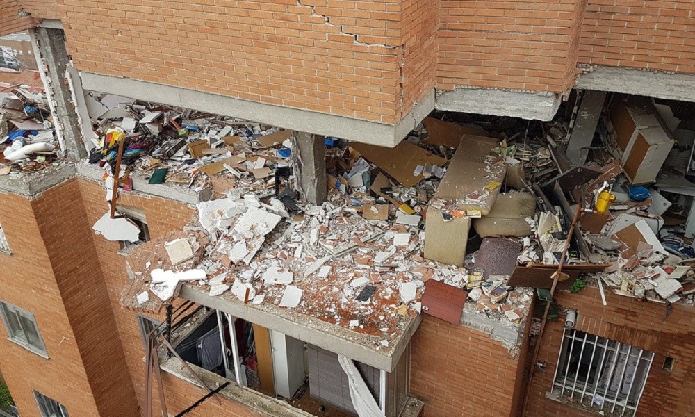 Μαδρίτη: Έκρηξη με τραυματίες σε κτίριο (pic)