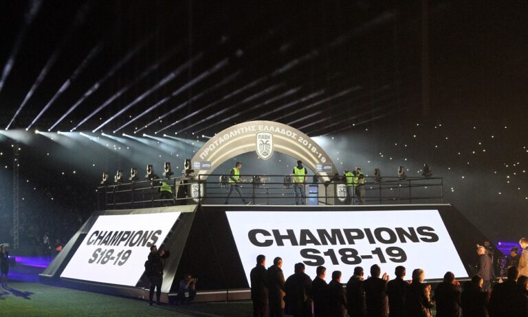 ΠΑΟΚ: Η φιέστα της Τούμπας από… ψηλά (vid)