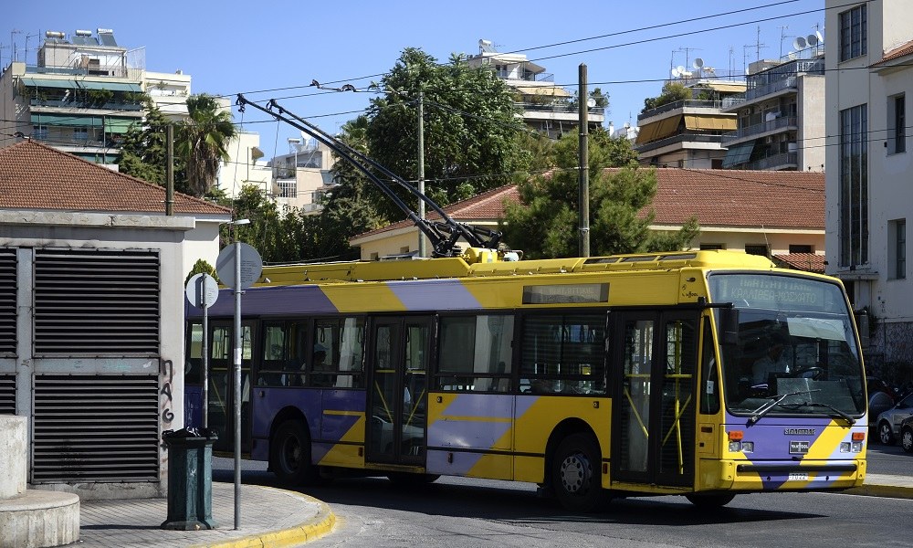 Τρόλεϊ: Στάση εργασίας από τις 10:30 το πρωί