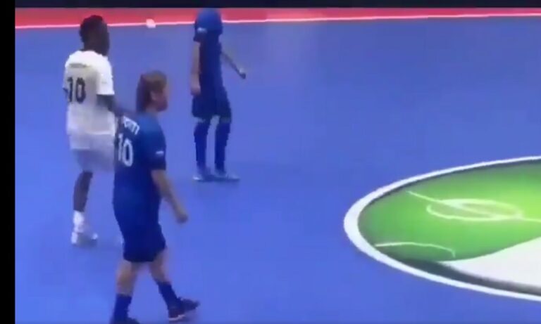 Τότι: Δίνει… μαθήματα και στο φούτσαλ (vid)