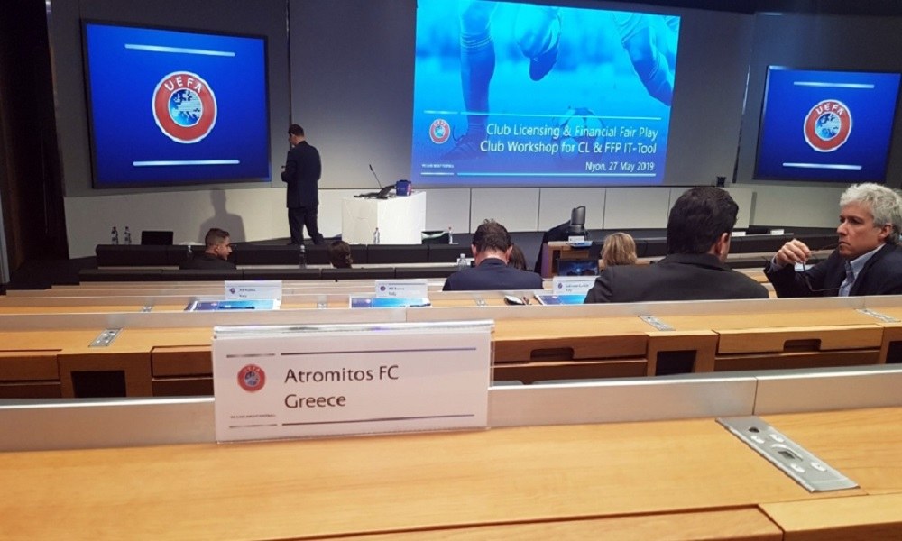 Ατρόμητος: Στο workshop της UEFA