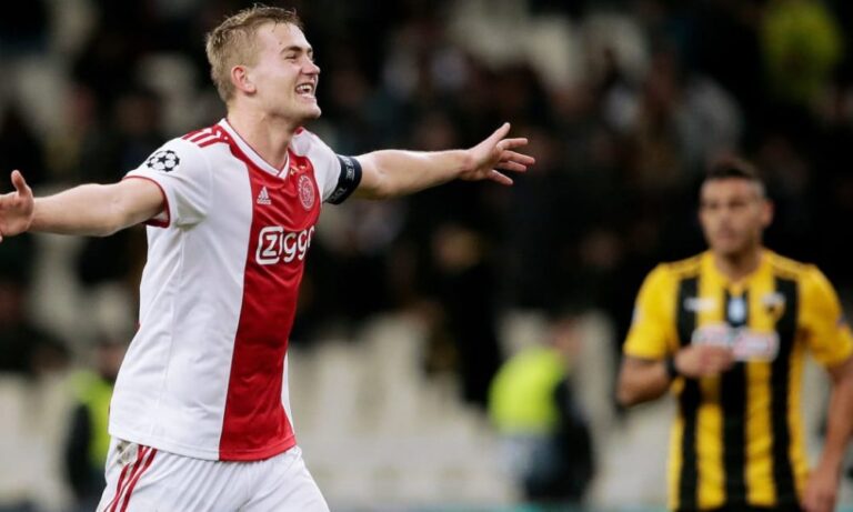 Φαν Ντερ Σαρ: «Σε Ισπανία ή Αγγλία ο Ντε Λιχτ»