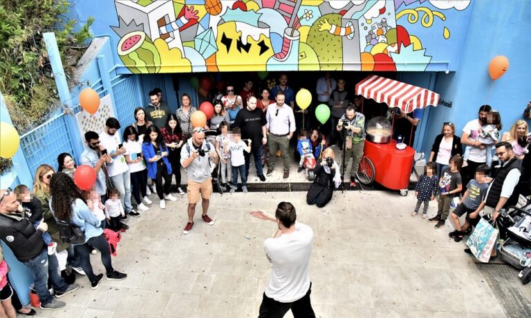 O ΟΠΑΠ δημιουργεί την πρώτη διαδραστική υπόγεια διάβαση (vid)