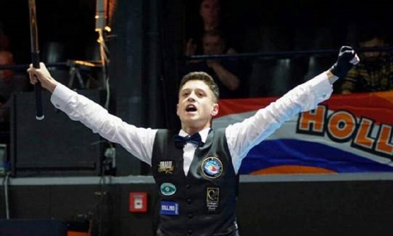 Μπιλιάρδο: Πρωταθλητής Ευρώπης U17 o Σελεβεντάς