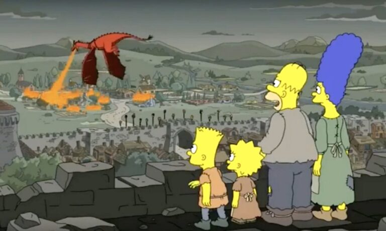simpsons Game of thrones