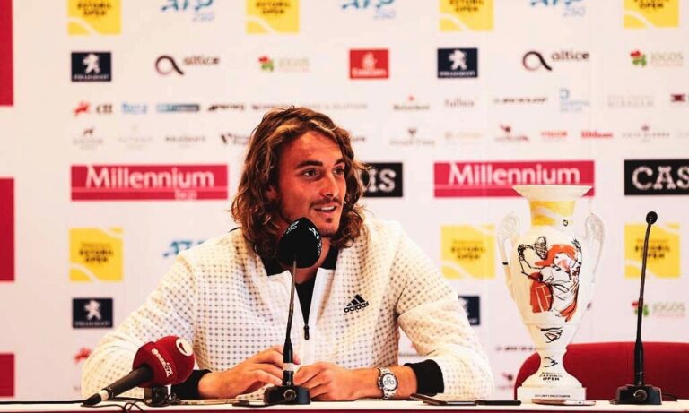 Τσιτσιπάς: Παίζει και διπλό στη Μαδρίτη