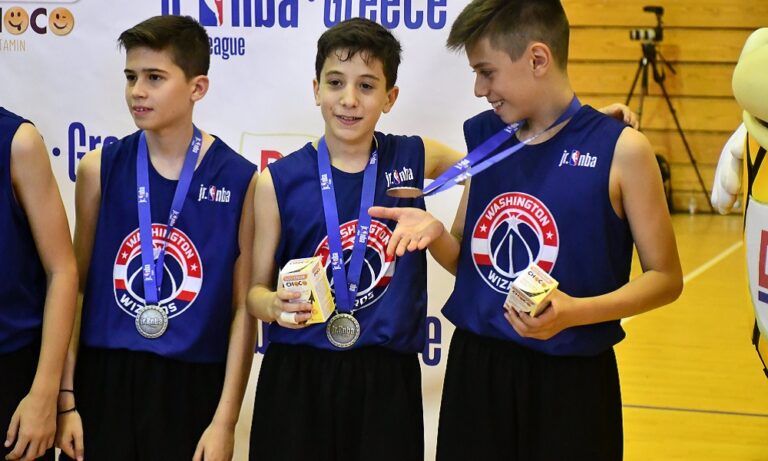 Με απόλυτη επιτυχία ολοκληρώθηκε το 1ο Jr. NBA Greece Basketball League
