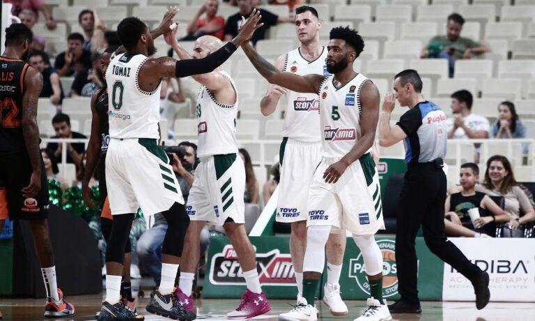 Παναθηναϊκός – Προμηθέας 103-77: «Πάρτι» και 1-0