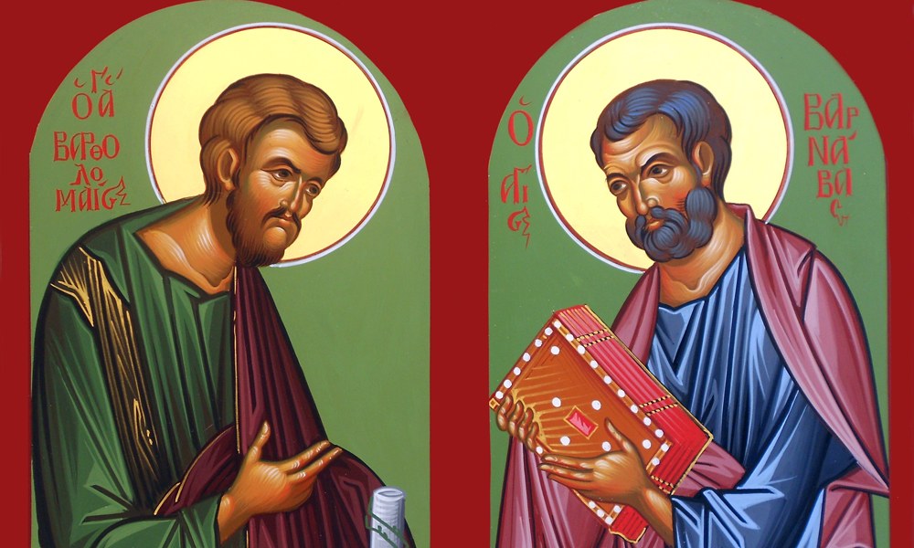 11 Ιουνίου: Των Αγίων Βαρθολομαίου και Βαρνάβα – Ποιοι γιορτάζουν