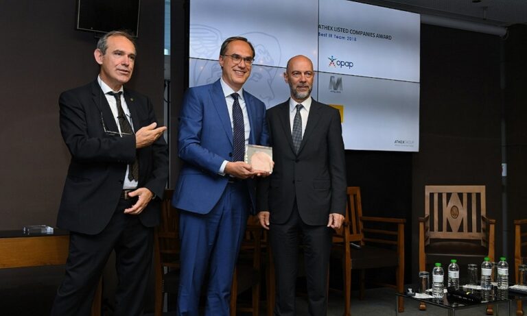 ΟΠΑΠ: Κορυφαία διάκριση για την ομάδα Επενδυτικών Σχέσεων