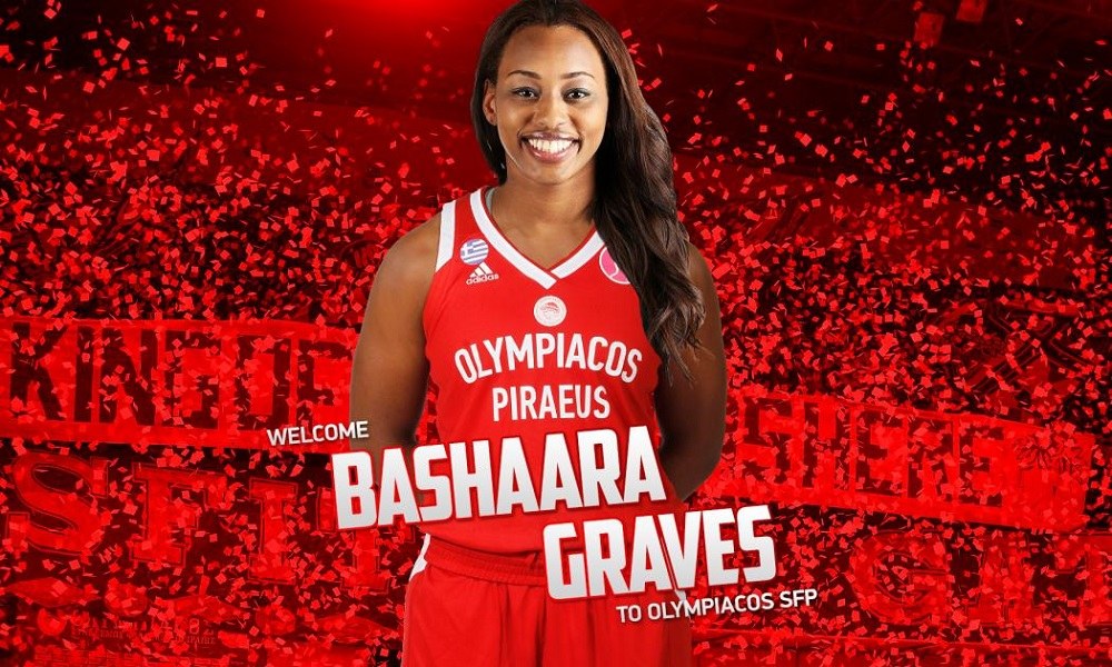 Ολυμπιακός: Στα «ερυθρόλευκα» η Μπασάρα Γκρέιβς