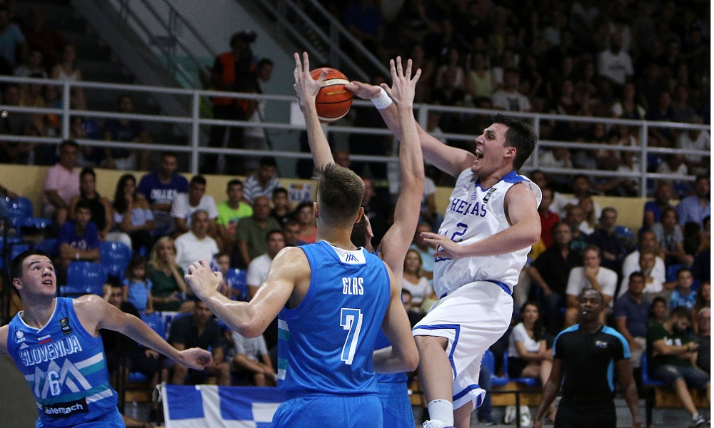 Ευρωμπάσκετ U18: Ελλάδα – Σλοβενία 72-54