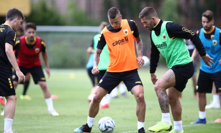 ΑΕΚ: Ο Βράνιες προπονήθηκε κανονικά, εκτός ο Γιακουμάκης