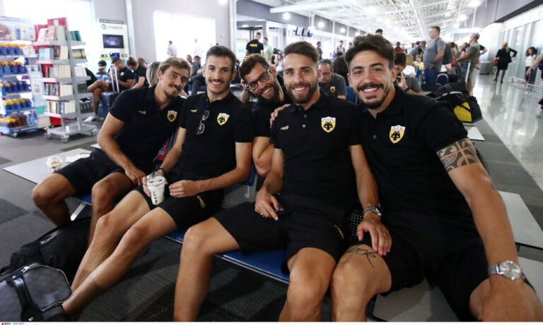 ΑΕΚ: Αναχώρησε για το Κίελτσε (pics-vid)