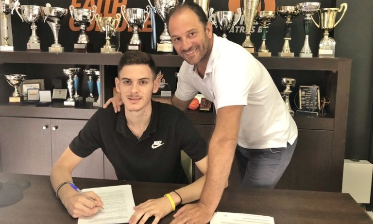 Αδαμόπουλος: Πρώτο συμβόλαιο στον Προμηθέα